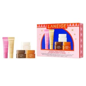 LANEIGE Midnight Minis 5-Pc Lip Gift NEW